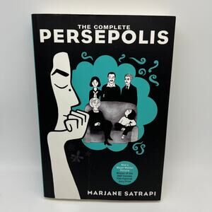 The Complete Persepolis: Volumes 1 and 2 by Marjane Satrapi Graphic Novel Memoir